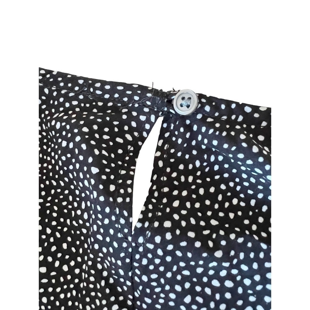HATCH Maternity Polka Dot Parachute Sleeveless Dress One Size Petite. - Picture 6 of 8